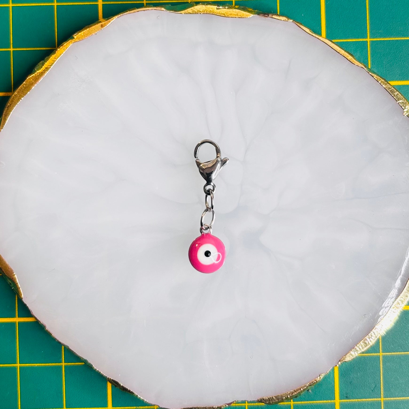 Charm "Le Nazar boncuk rose"