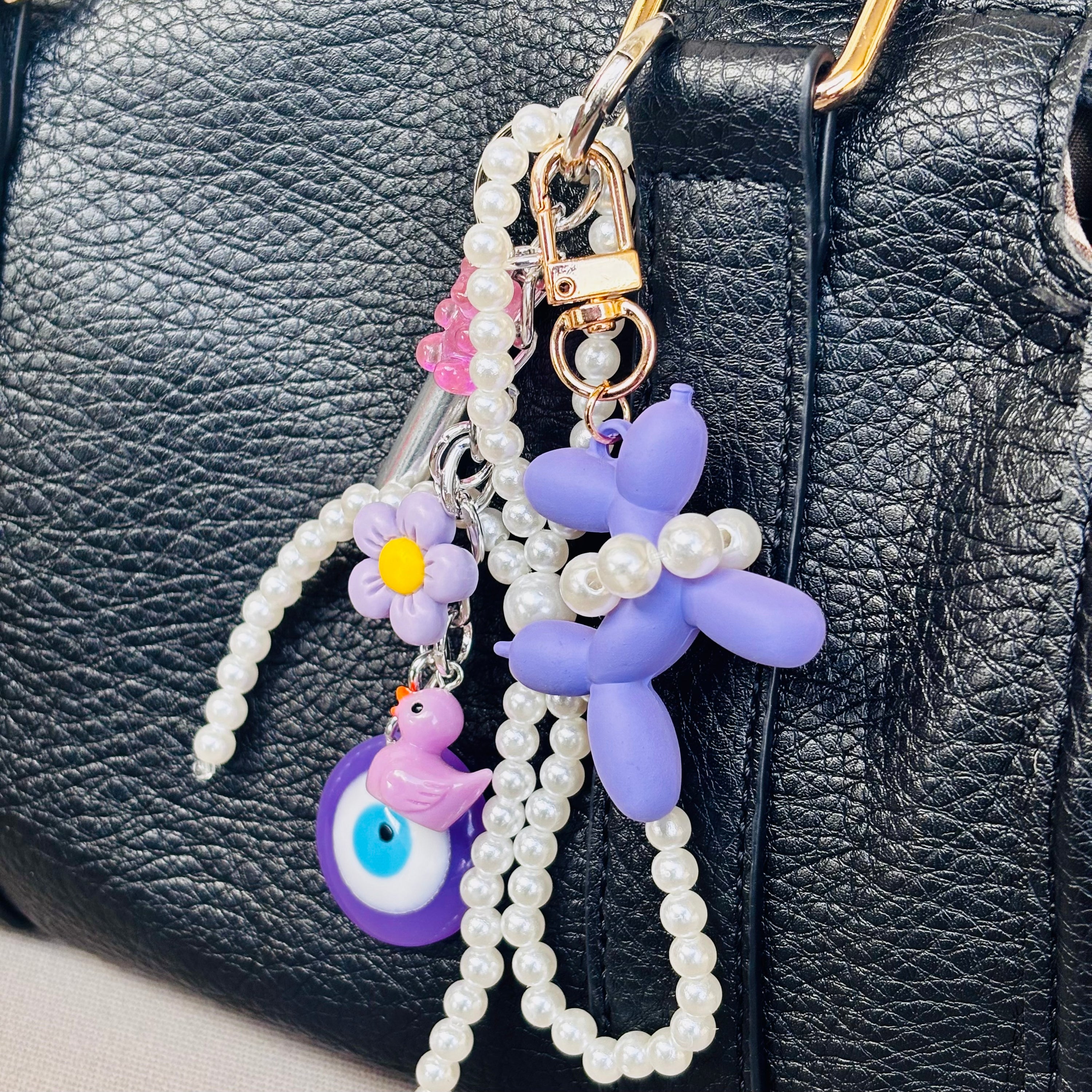 Bijou de sac "Purple Mojo"