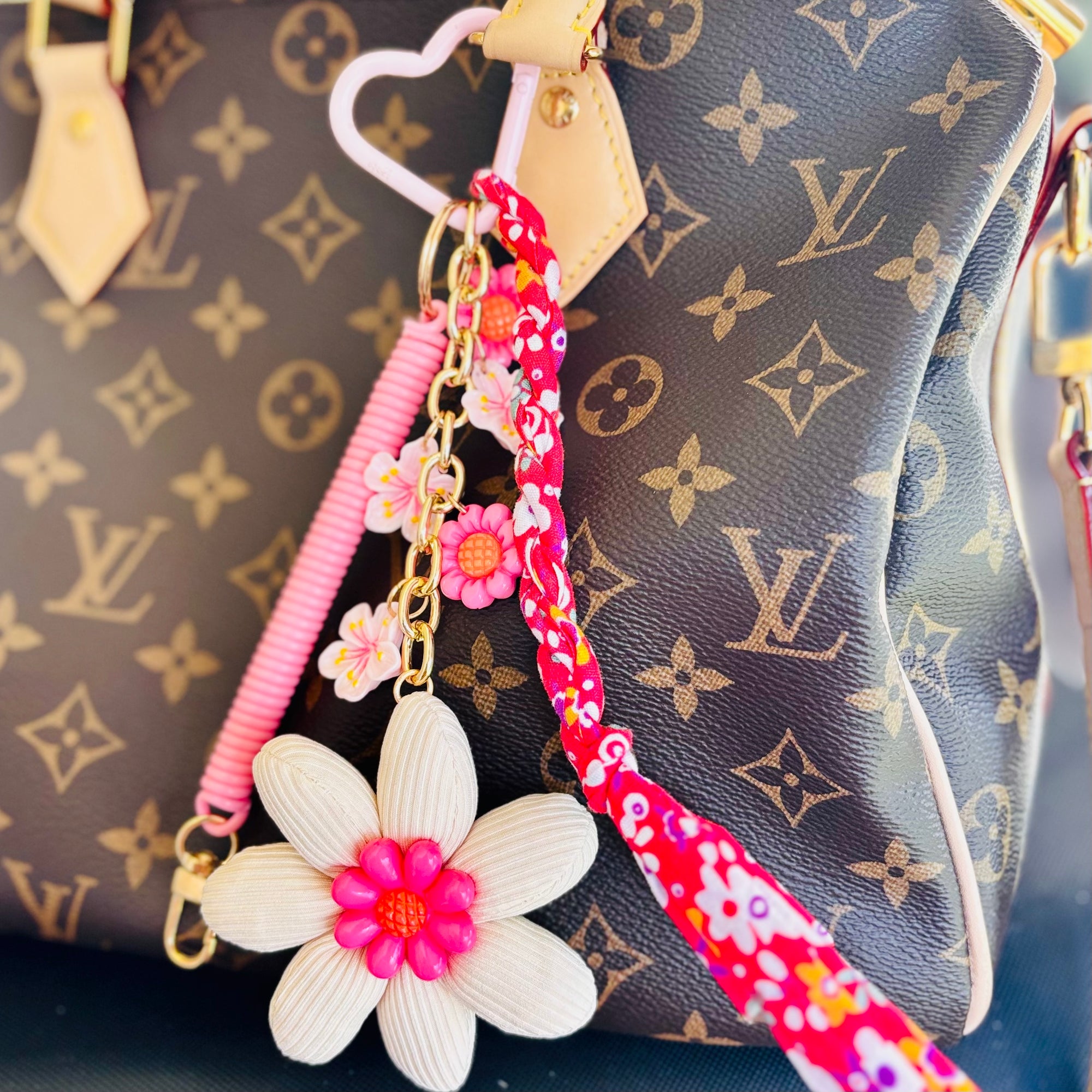 Bijou de sac "Flower Power"