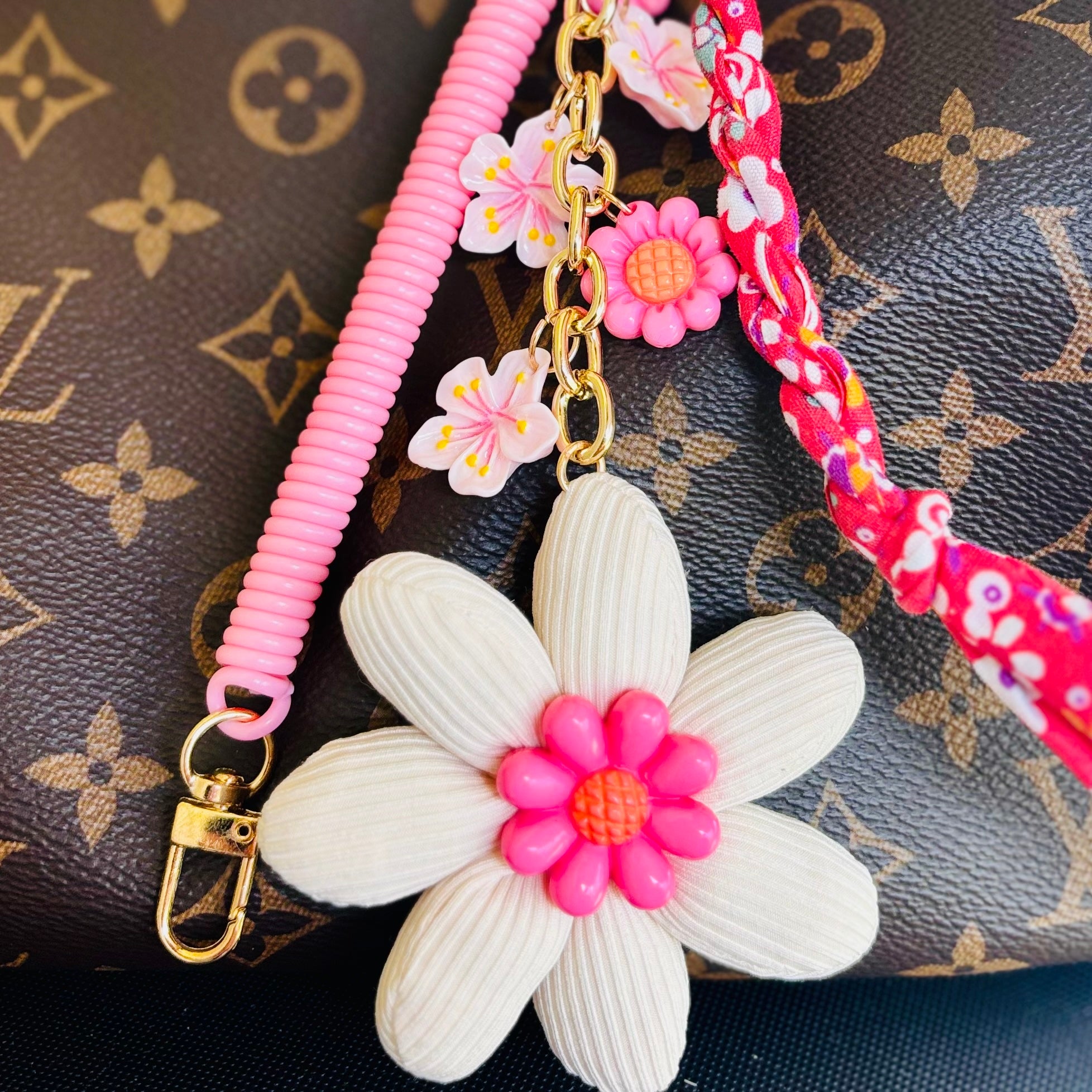 Bijou de sac "Flower Power"