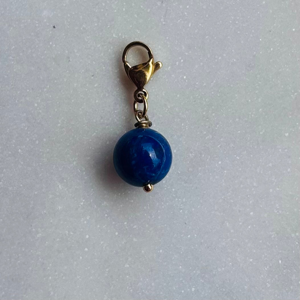 Charm "La pierre de naissance Septembre-Lapis Lazulli"