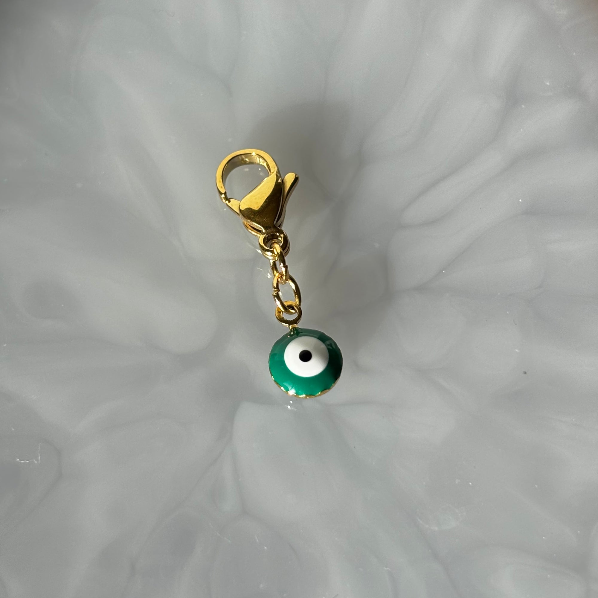 Charm "Le Nazar boncuk vert"