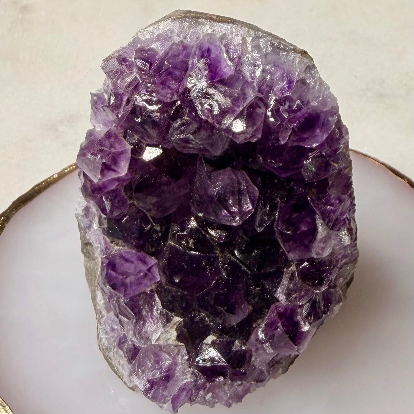 💜 Géode d’Améthyste - Pierre d’intuition & d’apaisement