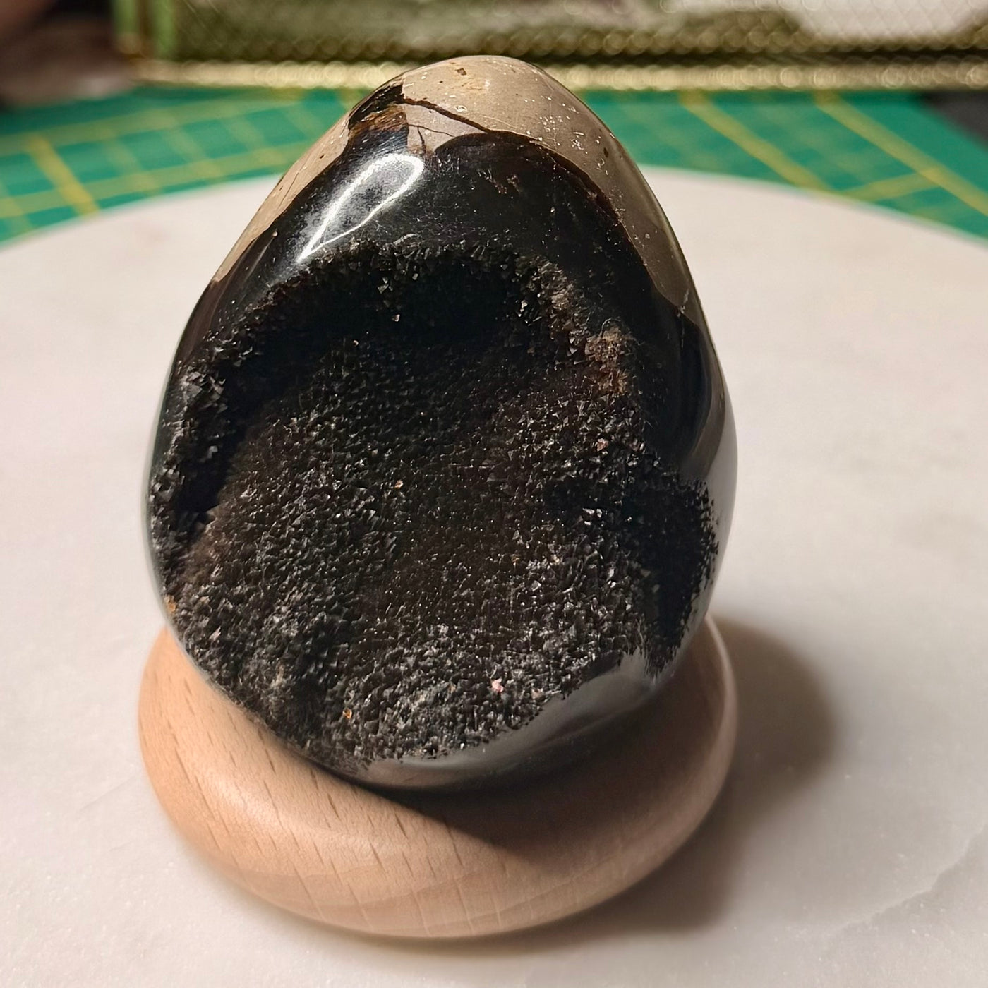 🤎 Œuf de Septaria - Pierre de stabilité émotionnelle & d’équilibre