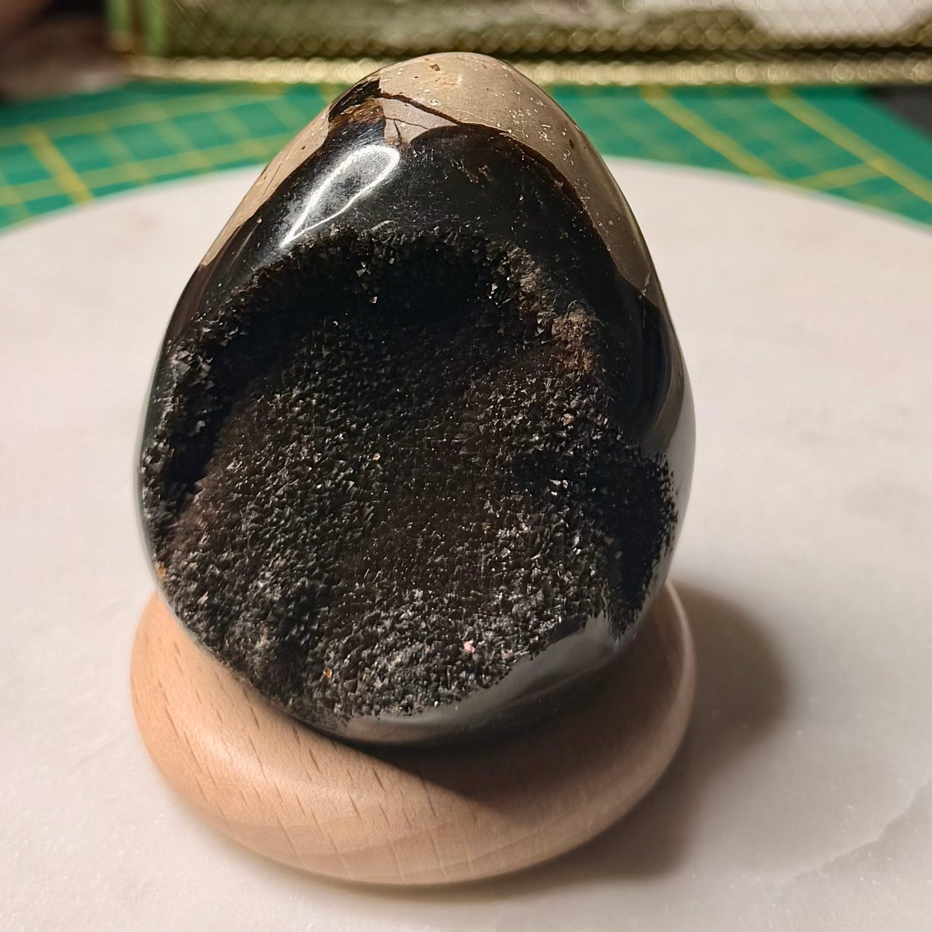 🤎 Œuf de Septaria - Pierre de stabilité émotionnelle & d’équilibre